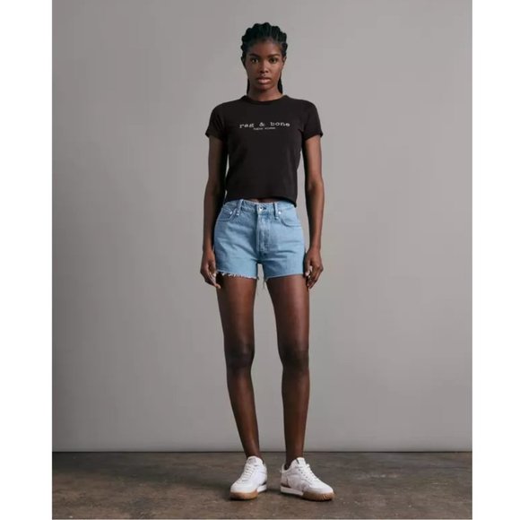 Rag & Bone Bitty High-Rise 2.5" Short INDIO Size 26 - Picture 2 of 8
